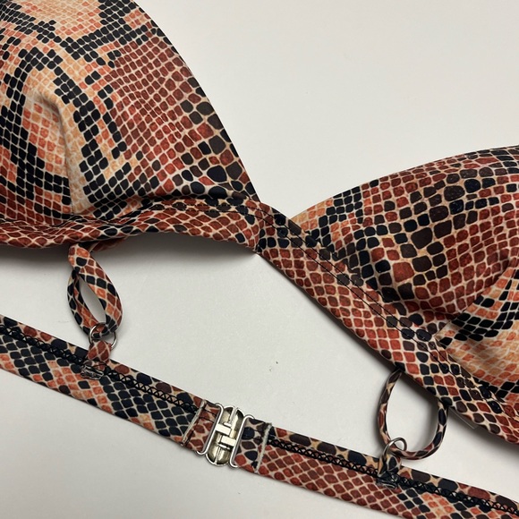 SEXY SNAKE 🐍 PRINT BIKINI SWIMWEAR TOP - Picture 4 of 12